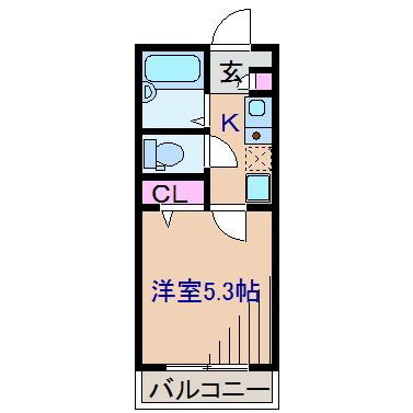 ステーションヴィラ大口Ⅰ 間取り