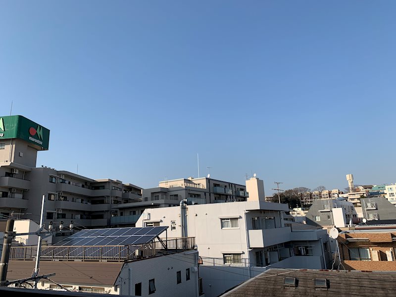 向後マンション 眺望