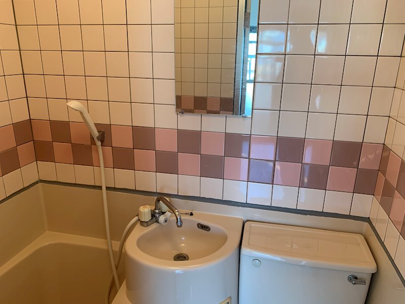向後マンション 洗面所