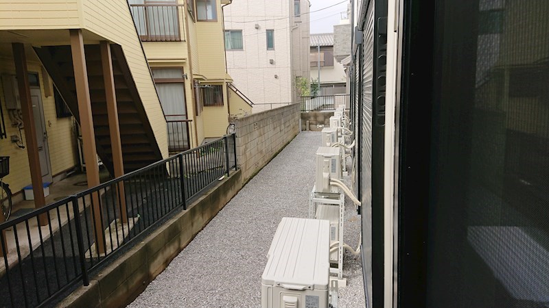 神奈川県川崎市中原区木月３丁目 ベランダ