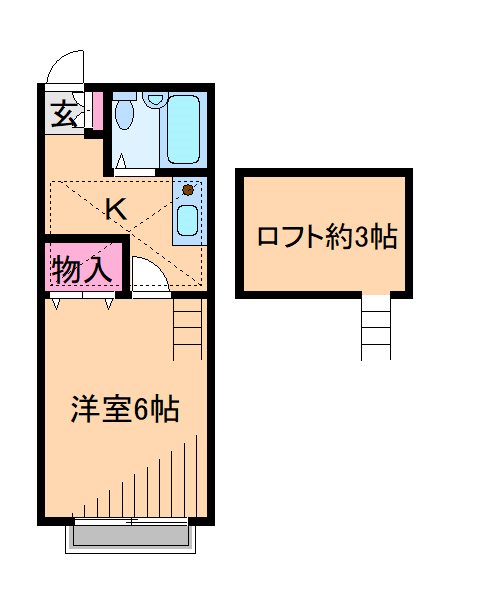 グリーンコーポ日吉 間取り