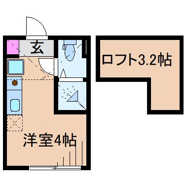 神奈川県川崎市中原区木月３丁目 間取り