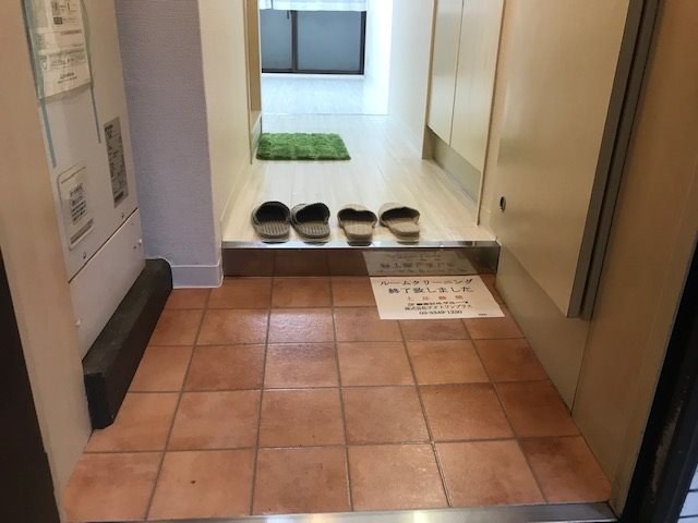 スカイコート綱島第２ 玄関