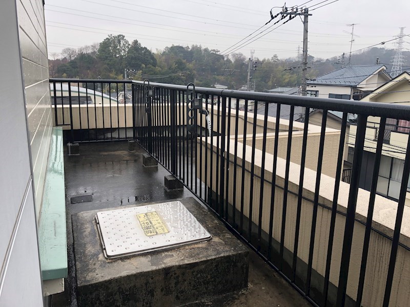 フロレスタ大倉山壱番館 ベランダ