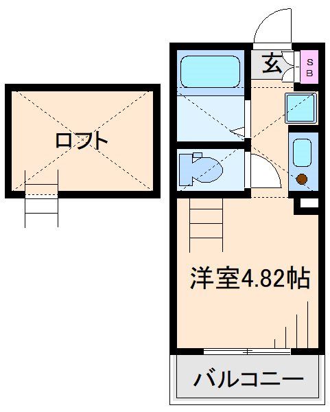 ポンデロッサ駒岡 間取り