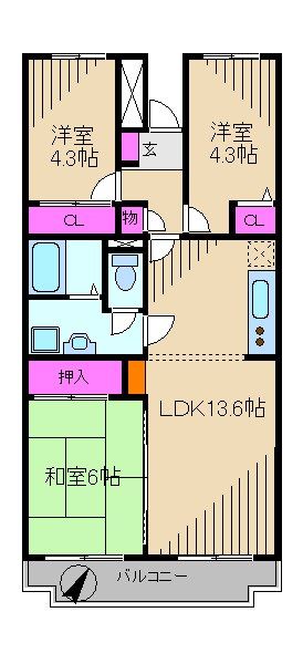 アガット日吉 間取り