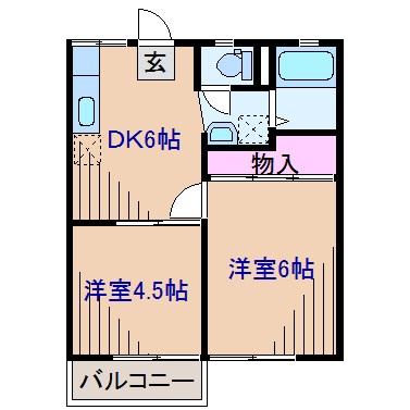 綱島ニューハイツ 間取り