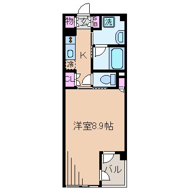 スタイリオ元住吉Ⅱ 間取り