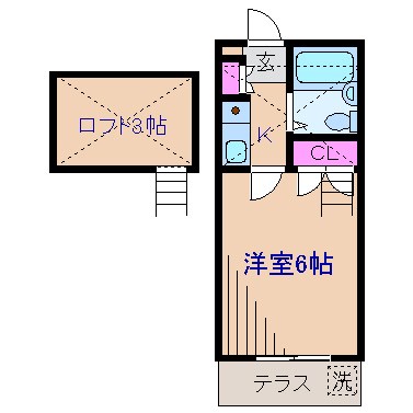 芙蓉ハイツ 間取り