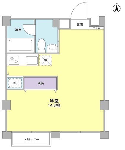 元住吉アートフラッツ 間取り
