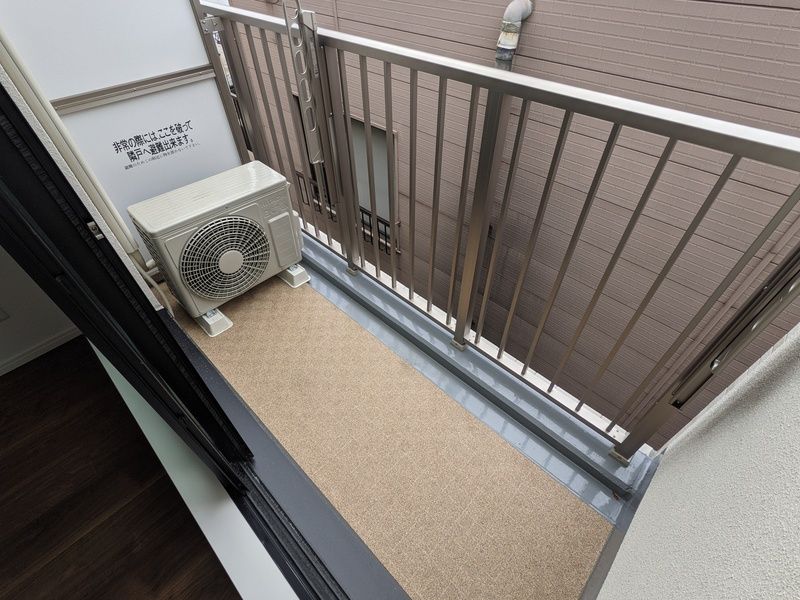 神奈川県川崎市中原区上小田中６丁目 ベランダ