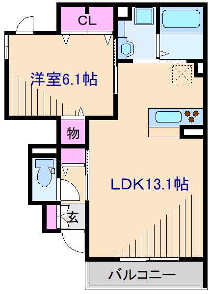キャトルセゾン 間取り