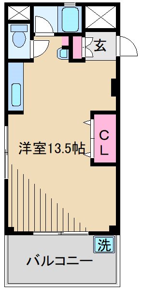 ニチモ日吉第１コーポラス 間取り