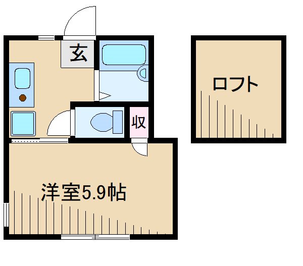 ラルーチェ武蔵小杉 間取り
