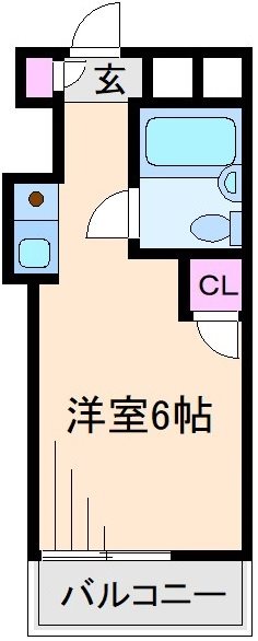 スカイコート綱島 間取り