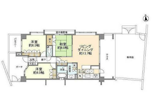 サンクタス菊名 間取り