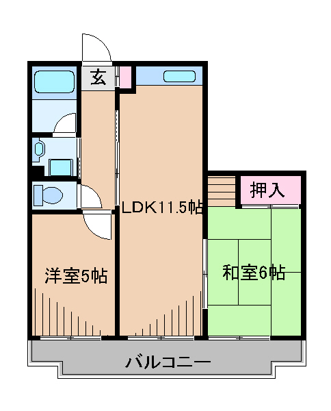 ヴィラオアシス 間取り