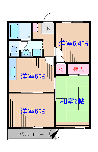 第17マルヨハウス 間取り