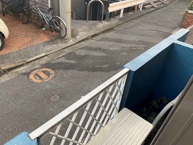 師岡パレス ベランダ