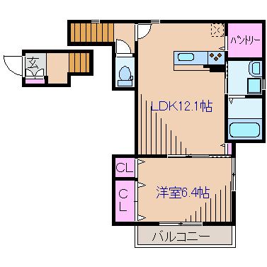シャテロオー 間取り