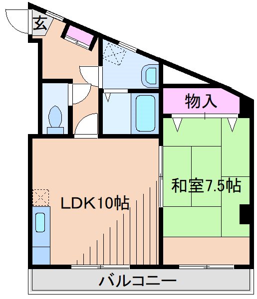 石本興業ビル 間取り