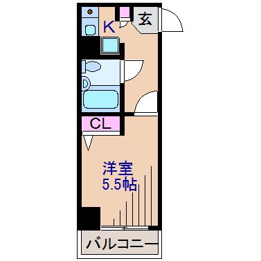 クリオ菊名参番館 間取り