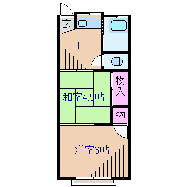 丸喜荘 間取り