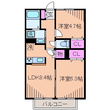 ディアロードTN 間取り