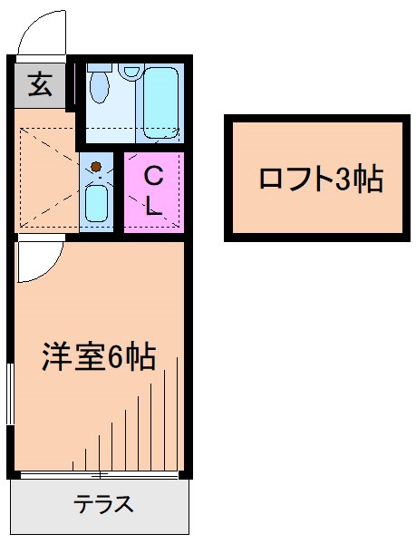 メイゾン綱島西 間取り