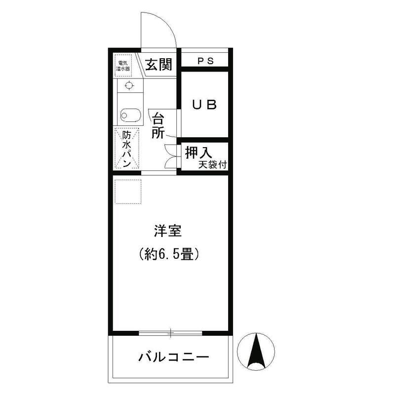 トラストビラ住吉 間取り