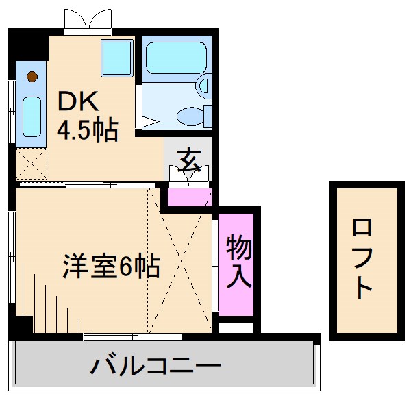 ベルハイムミチ 間取り