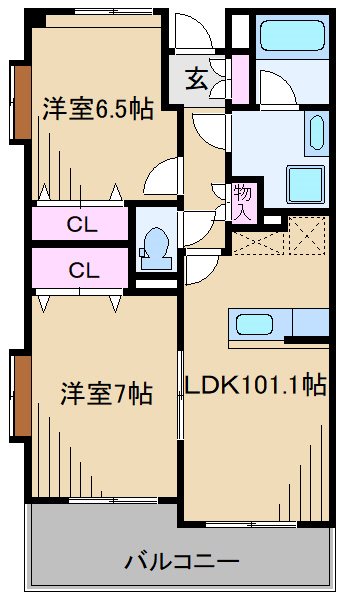 エマーレ新川崎 間取り