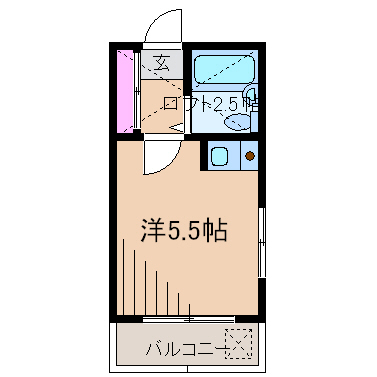 恭和コーポ菊名 間取り