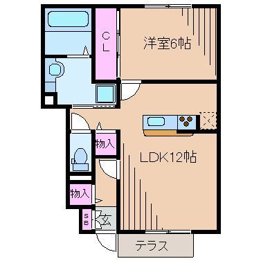 リッツハウスミノールⅡ 間取り