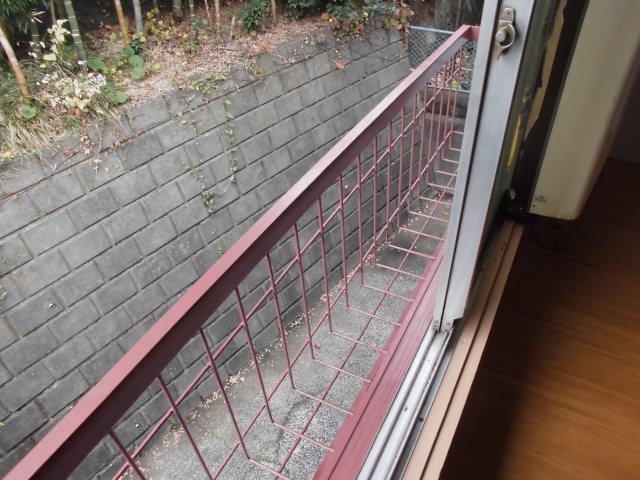 丸喜荘 ベランダ
