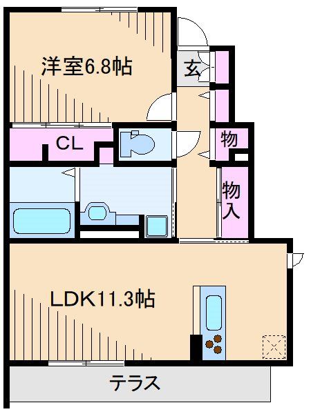 Shiki estate 間取り