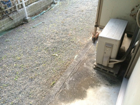 ヴィラウェリタス ベランダ