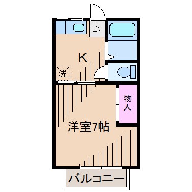 第５ドエル小泉 間取り