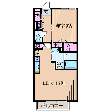アプリコート 間取り