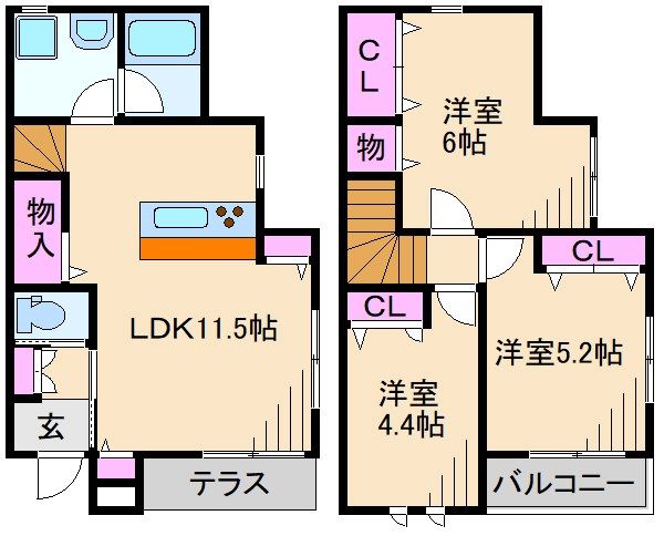Maison　raffinee 間取り