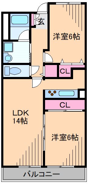 コンフォートＫ 間取り