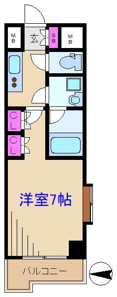 ルーブル武蔵小杉六番館 間取り