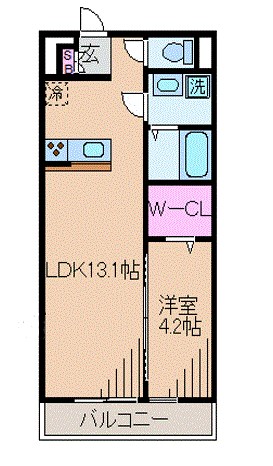 リブリ・グランツ武蔵中原  間取り