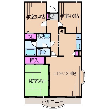 桂樹館 間取り