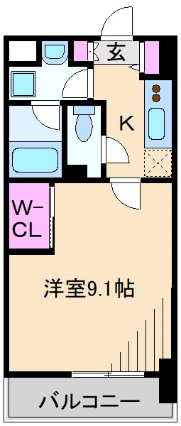 クレド新横浜 間取り