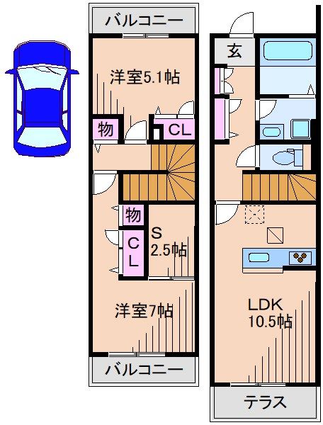 サンテラス大倉山 間取り