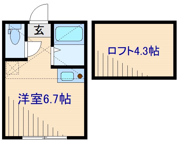 ユナイト菊名バンベルグ 間取り