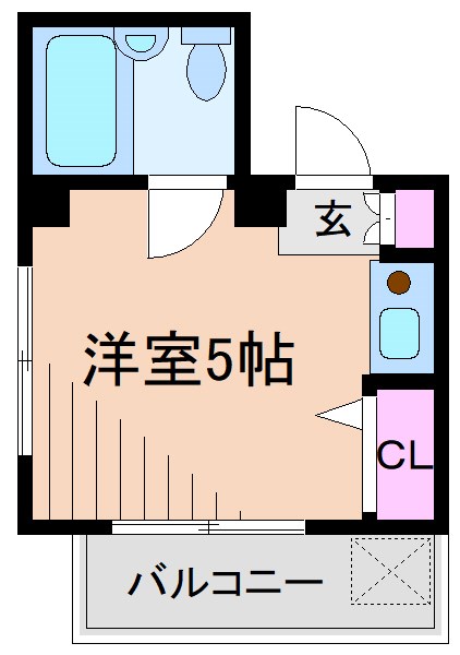 向後マンション 間取り