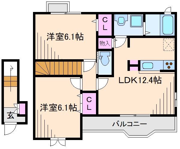 サンリットイーストⅠ番館 間取り