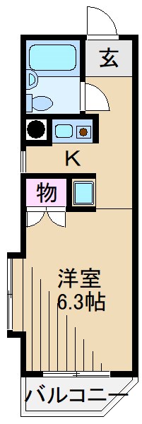 ソシアルヒラタ 間取り